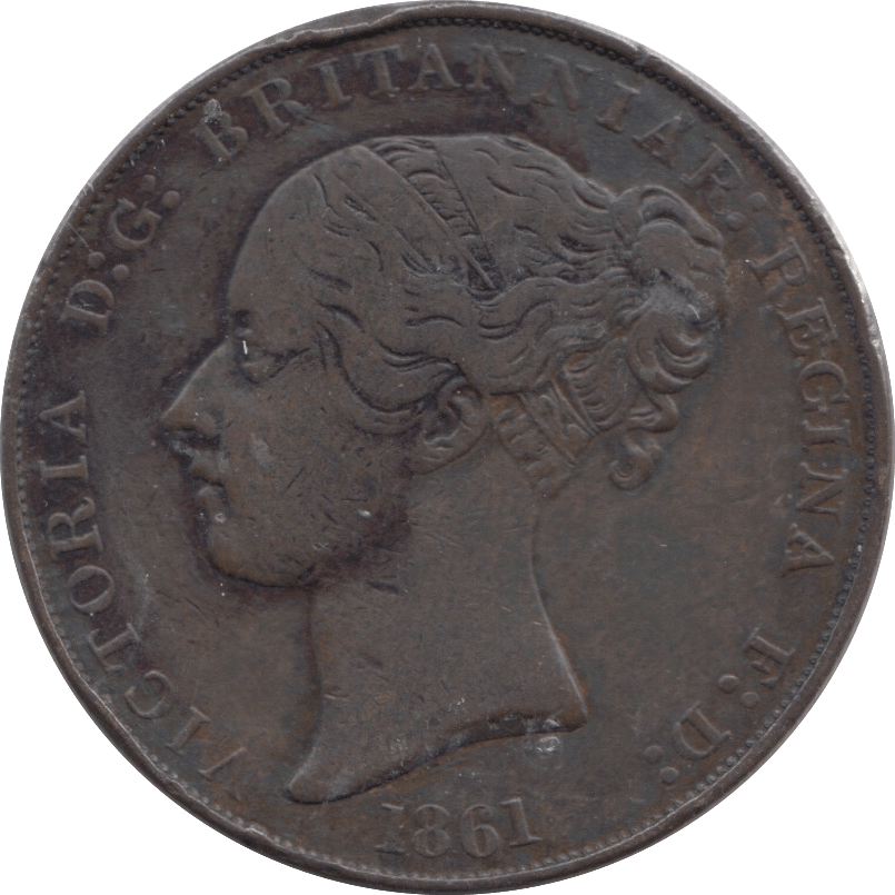 1861 JERSEY 1/13 OF A SHILLING - WORLD COINS - Cambridgeshire Coins