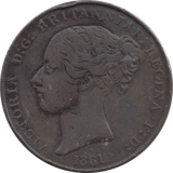 1861 JERSEY 1/13 OF A SHILLING - WORLD COINS - Cambridgeshire Coins