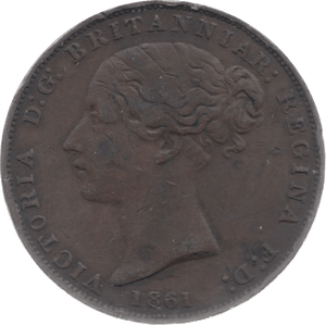 1861 JERSEY ONE SHILLING 1 - Shilling - Cambridgeshire Coins