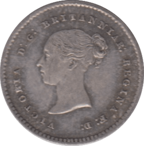 1861 MAUNDY TWOPENCE ( EF ) - Maundy Coins - Cambridgeshire Coins
