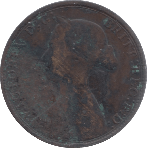 1861 NOVA SCOTIA ONE CENT - WORLD COINS - Cambridgeshire Coins