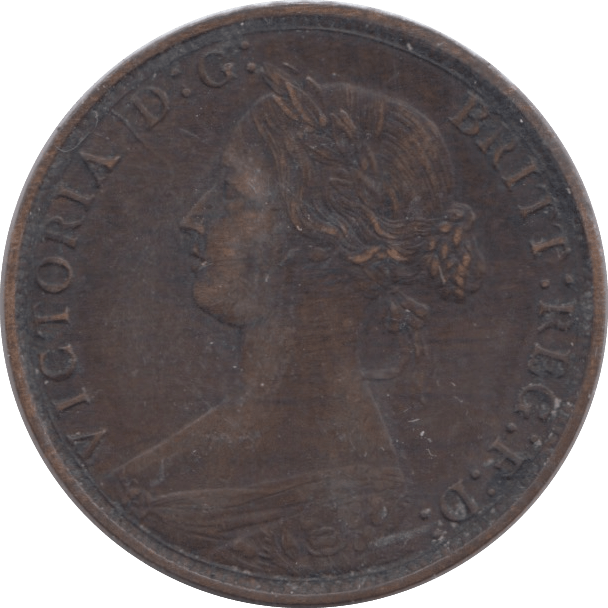 1861 NOVA SCOTIA ONE CENT - WORLD COINS - Cambridgeshire Coins