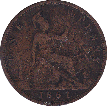 1861 PENNY ( FAIR ) - Penny - Cambridgeshire Coins