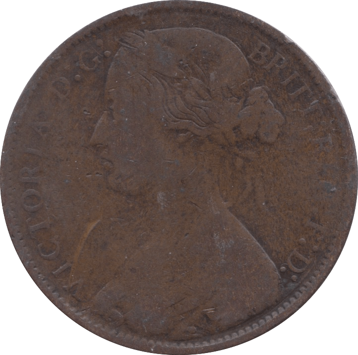 1861 PENNY ( FINE ) 2 - Penny - Cambridgeshire Coins