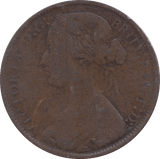 1861 PENNY ( FINE ) 2 - Penny - Cambridgeshire Coins