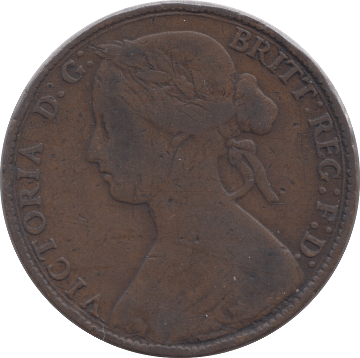 1861 PENNY ( FINE ) - Penny - Cambridgeshire Coins