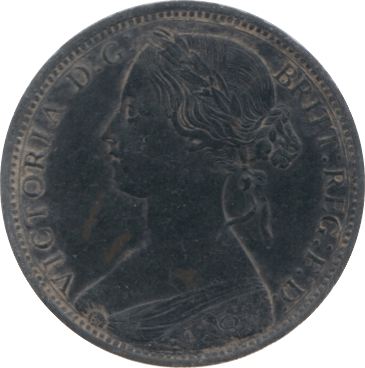 1861 PENNY ( GVF ) 5 - Penny - Cambridgeshire Coins