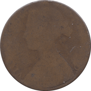 1861 PENNY NO SIGNATURE ( POOR ) - Penny - Cambridgeshire Coins