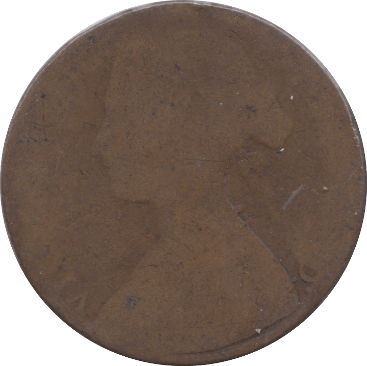 1861 PENNY NO SIGNATURE ( POOR ) - Penny - Cambridgeshire Coins
