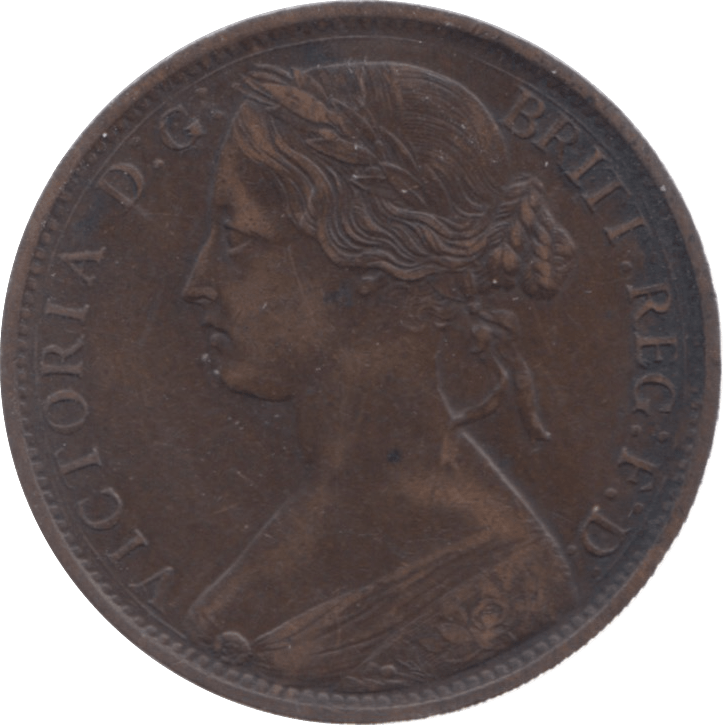 1861 PENNY ( VF ) 7 - Penny - Cambridgeshire Coins