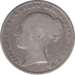 1861 SHILLING ( FINE ) - Shilling - Cambridgeshire Coins