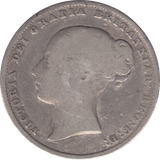 1861 SHILLING ( FINE ) - Shilling - Cambridgeshire Coins