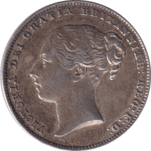 1861 SHILLING ( GVF ) - Shilling - Cambridgeshire Coins