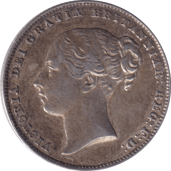 1861 SHILLING ( GVF ) - Shilling - Cambridgeshire Coins