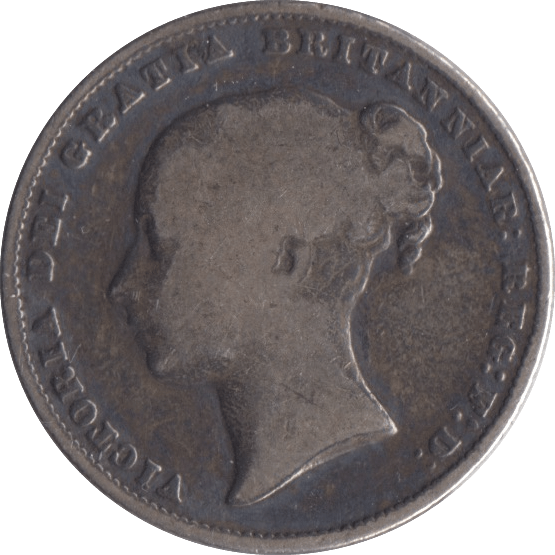 1861 SHILLING ( NF ) - Shilling - Cambridgeshire Coins