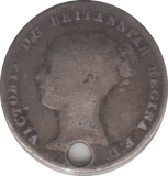 1861 THREEPENCE ( FAIR ) HOLDED - threepence - Cambridgeshire Coins