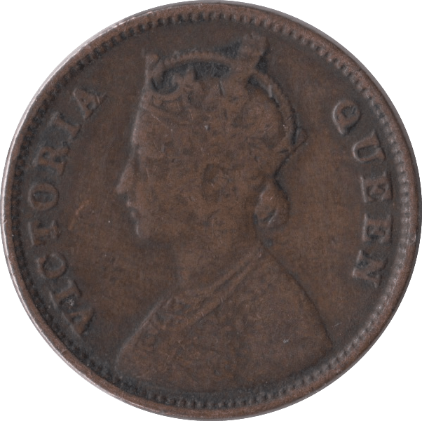 1862 1/4 ANNA INDIA - WORLD COINS - Cambridgeshire Coins