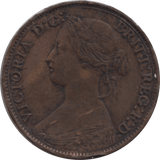 1862 FARTHING 2 ( VF ) 91 - Farthing - Cambridgeshire Coins