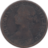 1862 FARTHING ( FAIR ) - Farthing - Cambridgeshire Coins