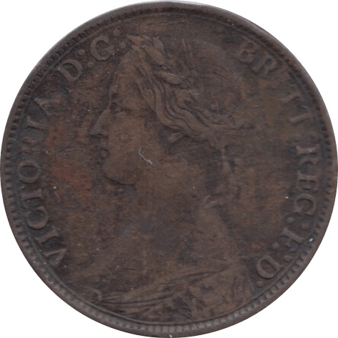 1862 FARTHING ( GF ) 1 - Farthing - Cambridgeshire Coins