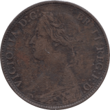 1862 FARTHING ( GF ) 1 - Farthing - Cambridgeshire Coins