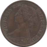 1862 FARTHING ( VF ) - Farthing - Cambridgeshire Coins