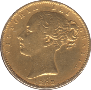 1862 GOLD SOVEREIGN ( VF ) - Sovereign - Cambridgeshire Coins