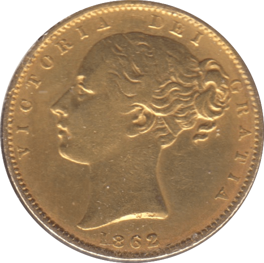 1862 GOLD SOVEREIGN ( VF ) - Sovereign - Cambridgeshire Coins