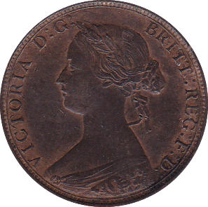 1862 HALFPENNY ( AUNC ) B - Halfpenny - Cambridgeshire Coins