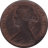 1862 HALFPENNY ( AUNC ) B - Halfpenny - Cambridgeshire Coins