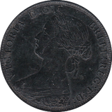 1862 HALFPENNY ( AUNC ) - Halfpenny - Cambridgeshire Coins