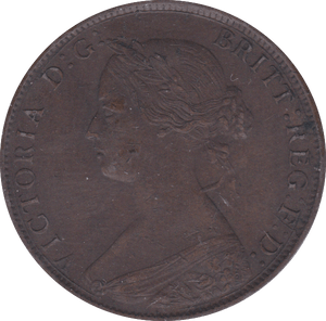 1862 HALFPENNY ( EF ) B - Halfpenny - Cambridgeshire Coins