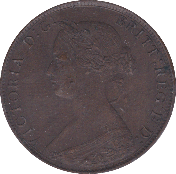 1862 HALFPENNY ( EF ) B - Halfpenny - Cambridgeshire Coins