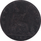1862 HALFPENNY ( F ) - Halfpenny - Cambridgeshire Coins
