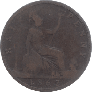 1862 HALFPENNY ( FAIR ) - Halfpenny - Cambridgeshire Coins