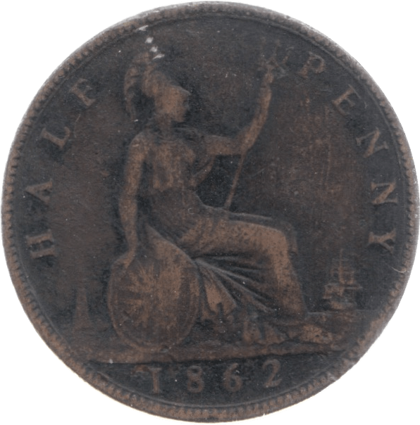 1862 HALFPENNY ( FAIR ) - Halfpenny - Cambridgeshire Coins