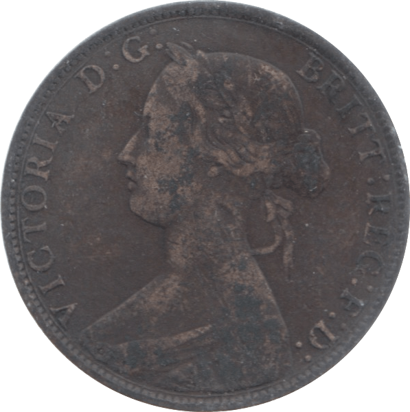 1862 HALFPENNY ( FINE ) - Halfpenny - Cambridgeshire Coins