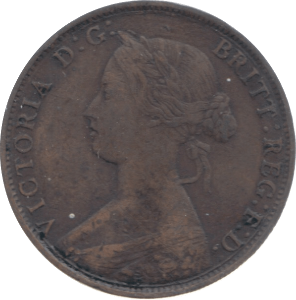 1862 HALFPENNY ( FINE ) - Halfpenny - Cambridgeshire Coins