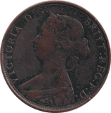 1862 HALFPENNY ( FINE ) - Halfpenny - Cambridgeshire Coins