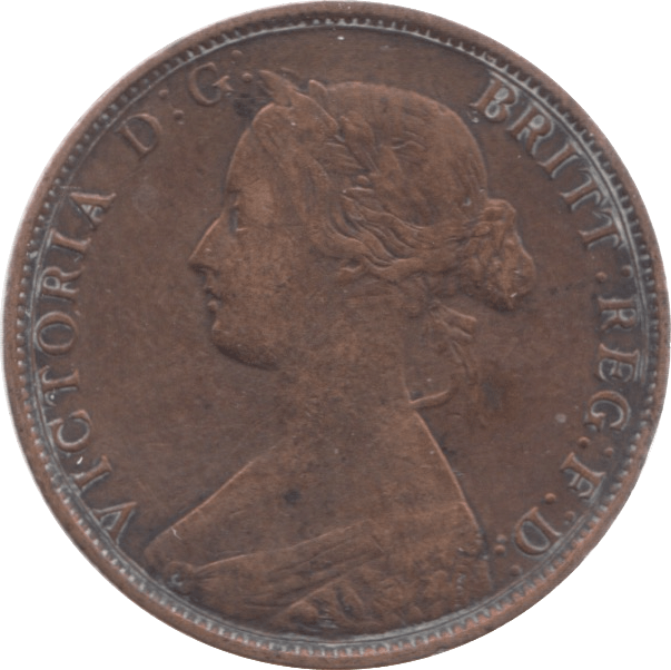 1862 HALFPENNY ( GF ) 2 - Halfpenny - Cambridgeshire Coins
