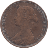 1862 HALFPENNY ( GF ) 2 - Halfpenny - Cambridgeshire Coins