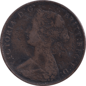 1862 HALFPENNY ( GF ) - Halfpenny - Cambridgeshire Coins