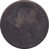 1862 HALFPENNY ( GVF ) B - Halfpenny - Cambridgeshire Coins