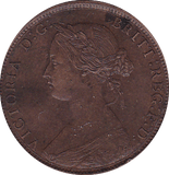 1862 HALFPENNY ( GVF ) - Halfpenny - Cambridgeshire Coins