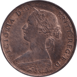 1862 HALFPENNY ( UNC ) - Halfpenny - Cambridgeshire Coins