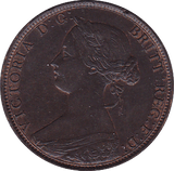 1862 HALFPENNY ( UNC ) - Halfpenny - Cambridgeshire Coins