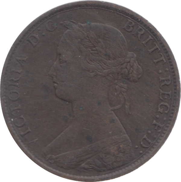 1862 HALFPENNY ( VF ) - Halfpenny - Cambridgeshire Coins