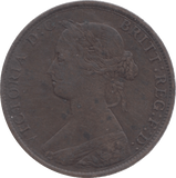 1862 HALFPENNY ( VF ) - Halfpenny - Cambridgeshire Coins