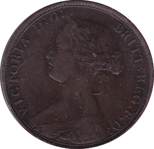 1862 HALFPENNY ( VF ) - Halfpenny - Cambridgeshire Coins