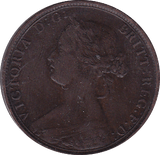 1862 HALFPENNY ( VF ) - Halfpenny - Cambridgeshire Coins